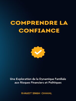 cover image of Comprendre la Confiance